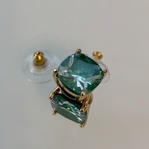 Kate Spade Aqua/sea green gumdrop studs
